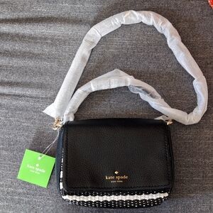 Kate Spade New York Cobble Hill Straw Abela Bag, NWT